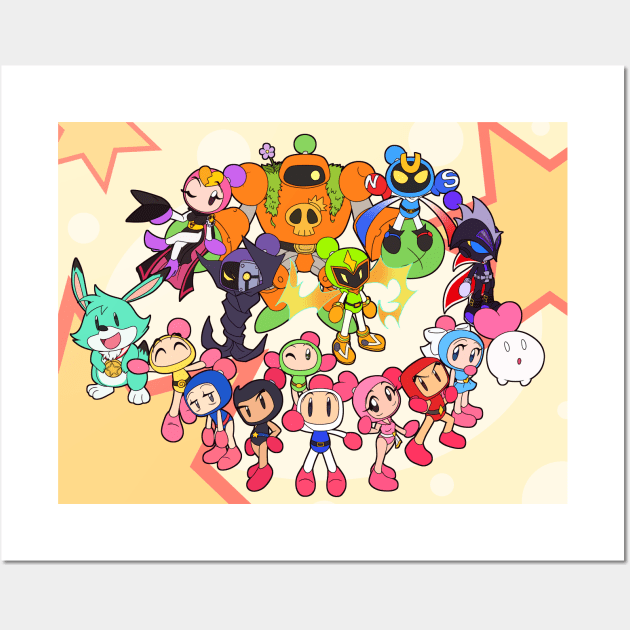 Super Bomberman R Wall Art by SailorBomber